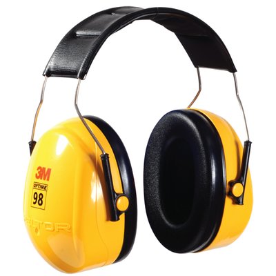 3M™ PELTOR™ Optime™ 98 Over-the-Head Earmuffs H9A