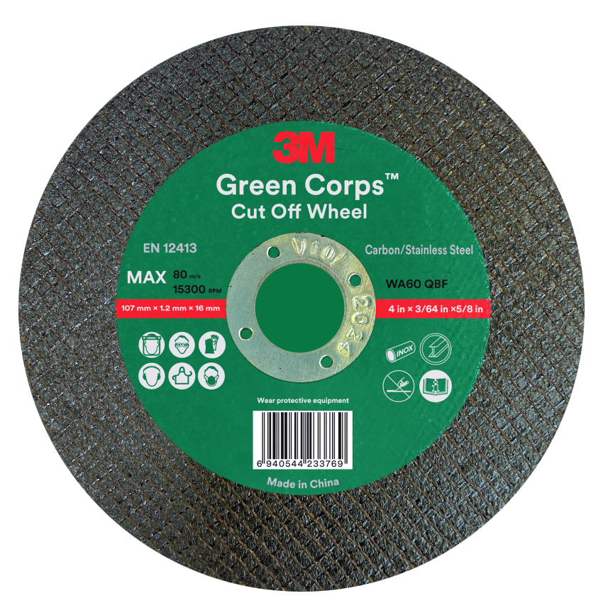 3M™ Green Corps™ Cut-Off Wheel 4"